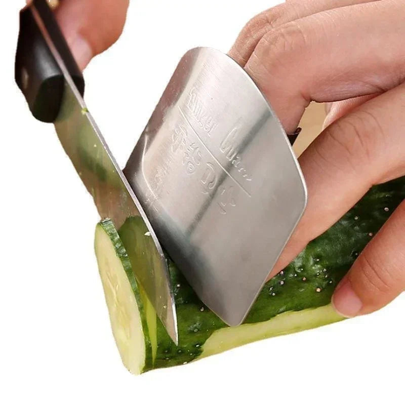Stainless Steel Kitchen Tool Hand Finger Protector Knife Cut Slice Safe Guard finger knife kitchen gadgets - Orien Express