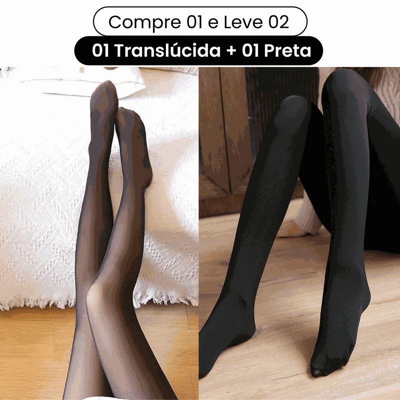 Meia Calça com Lã 70D Térmica - Compre 1 Leve 2 - Orien Express