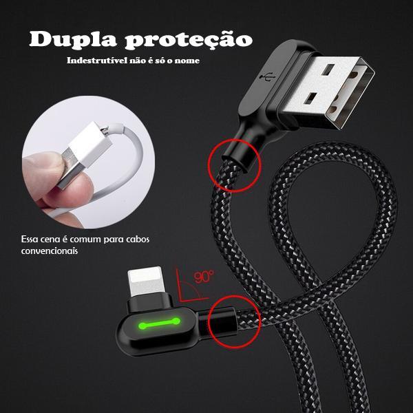 Carregador para iPhone - USB C - Micro-USB | Cabo Titã™ - Orien Express