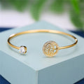 Bracelete Árvore da Vida com Cristais de Zircônia - Orien Express