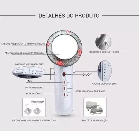Aparelho Ultrassónico de Lipo ativação Estético/LipoLed - Orien Express