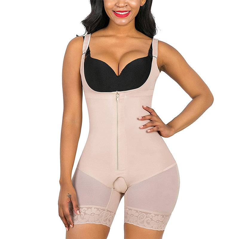 Bodysuit modelador com zíper - Orien Express