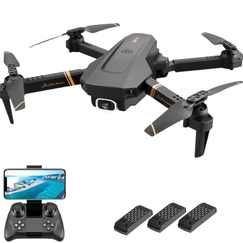 Drone Profissional Quadcopter Com Wifi e Controle Remoto - Orien Express